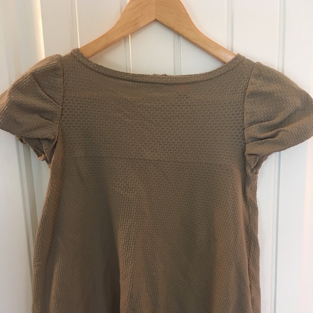 Hugo Boss puff sleeve swing blouse